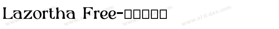 Lazortha Free字体转换
